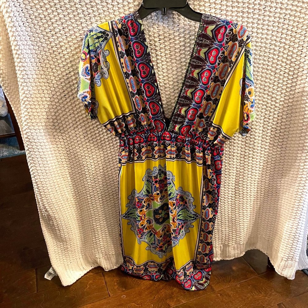 Yellow summer dress